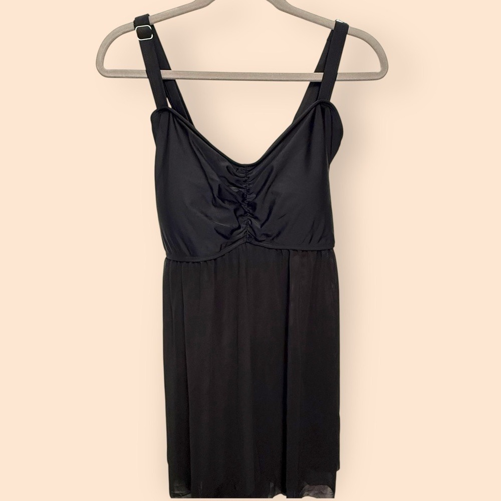 3X BloomChic‎ Black Swim Top NWT (22/24)